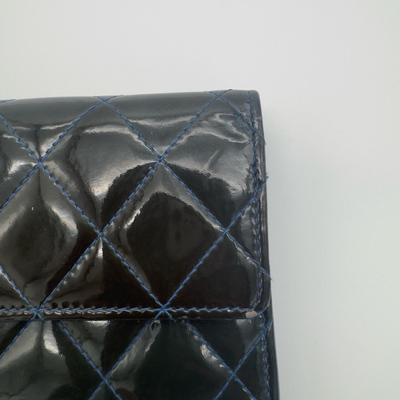 Chanel Black Quilted Leather Chain Wallet - Picture 10 of 17